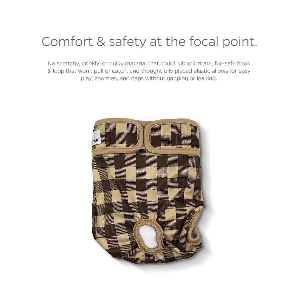 Capa externa impermeable en panales Pet Parents para evitar goteos.