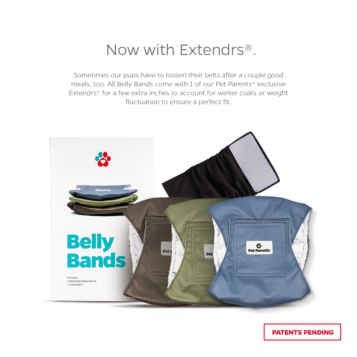 Pañales reutilizables para perro macho duraderos para entrenamiento y manejo diario.