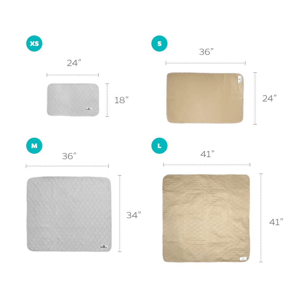Pet Parents Pawtect Pad color gris para integración discreta.