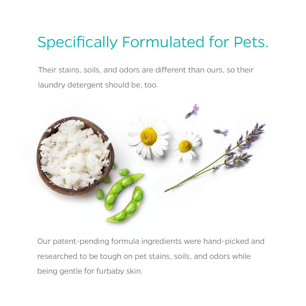 Pet Parents PetTergent, detergente enzimático para manchas en ropa de mascotas.