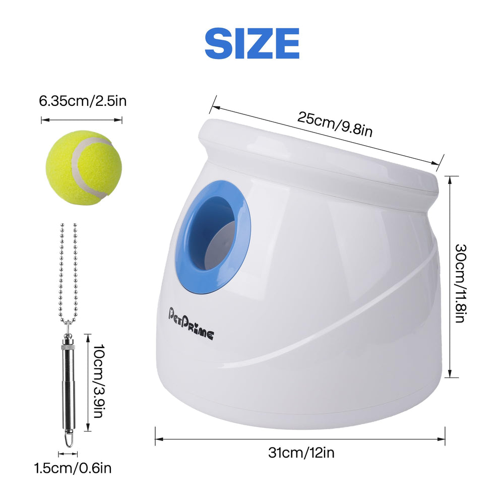 Cargador AC recargable de Pet Prime para sesiones sin interrupciones.