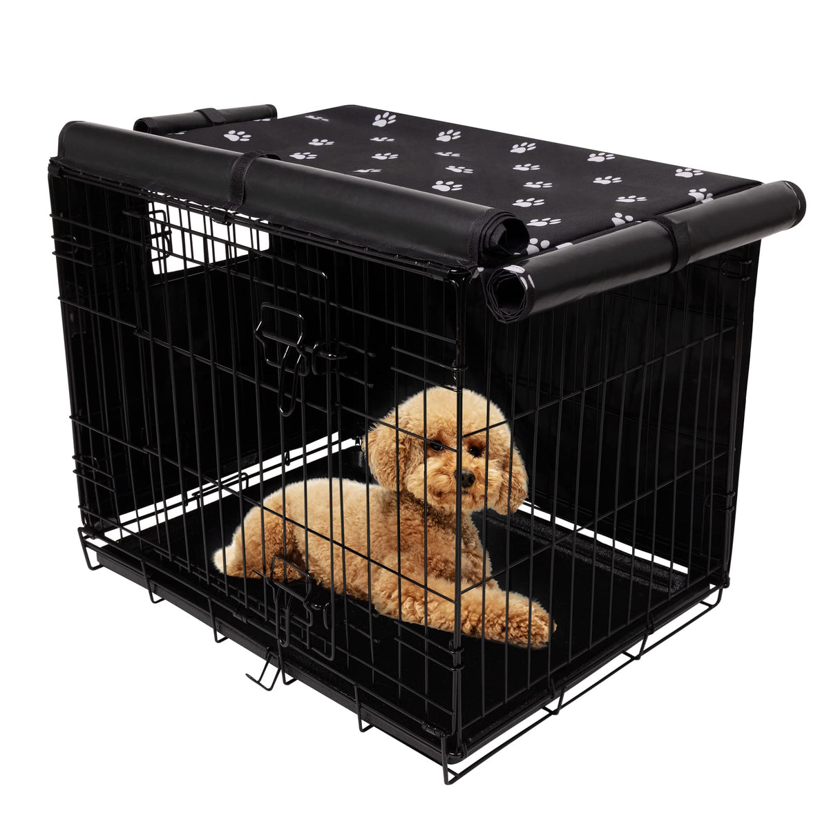 Funda Pet Prime para jaula de alambre de 24 pulgadas protege y tranquiliza