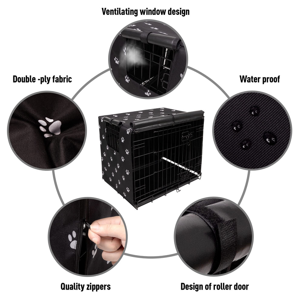 Funda Pet Prime para jaula de alambre de 36 pulgadas instalación rápida