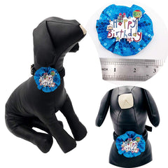 Pet Show bandana de cumpleaños: cómoda y suave para cualquier raza.