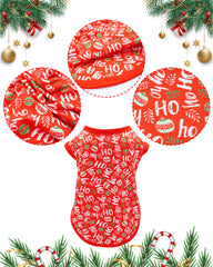 Camiseta navidad rosa PET SHOW para perros grandes, cómoda para uso diario y celebraciones