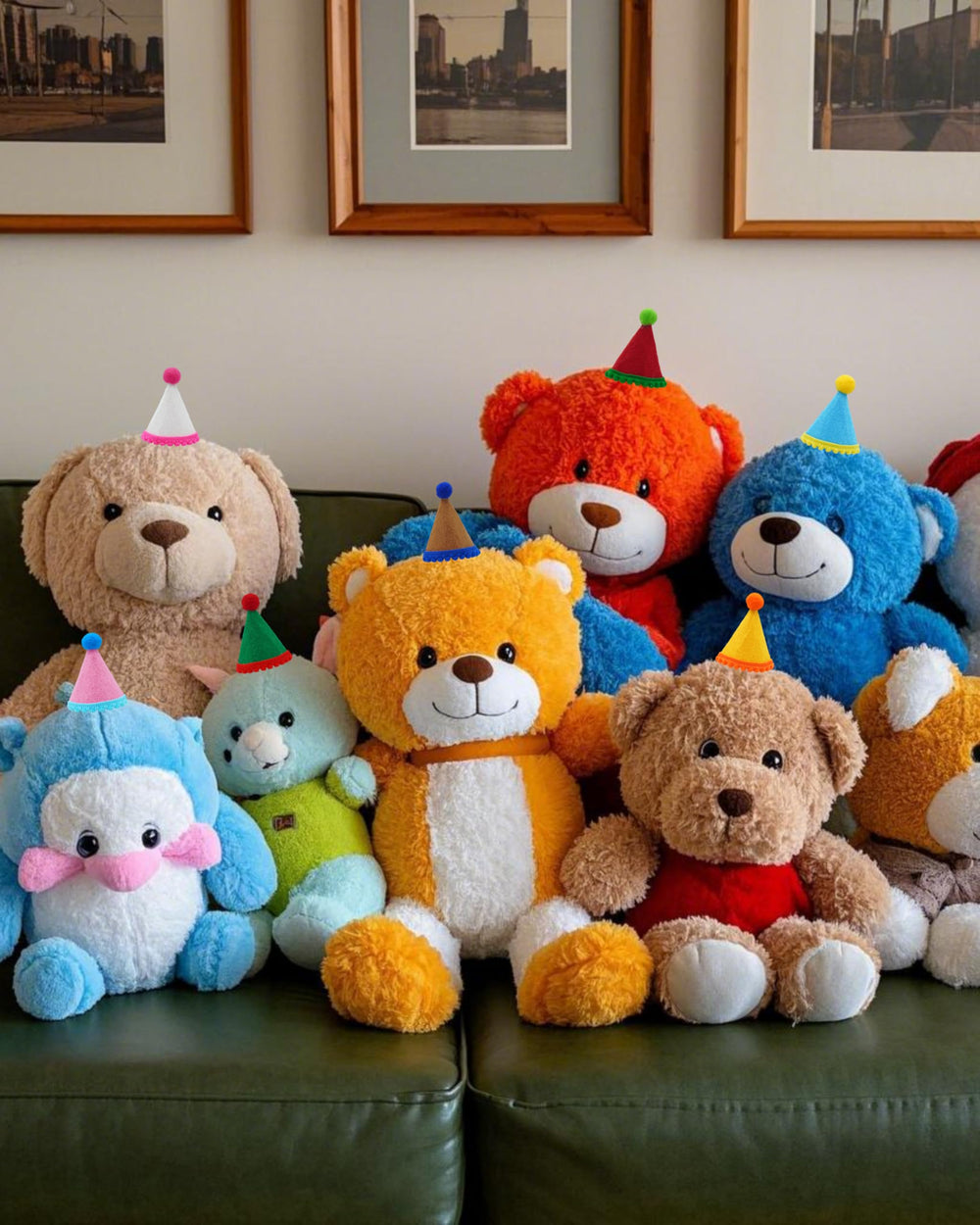 Gorros PET SHOW para muñecos de peluche, ideal para sesiones de juego