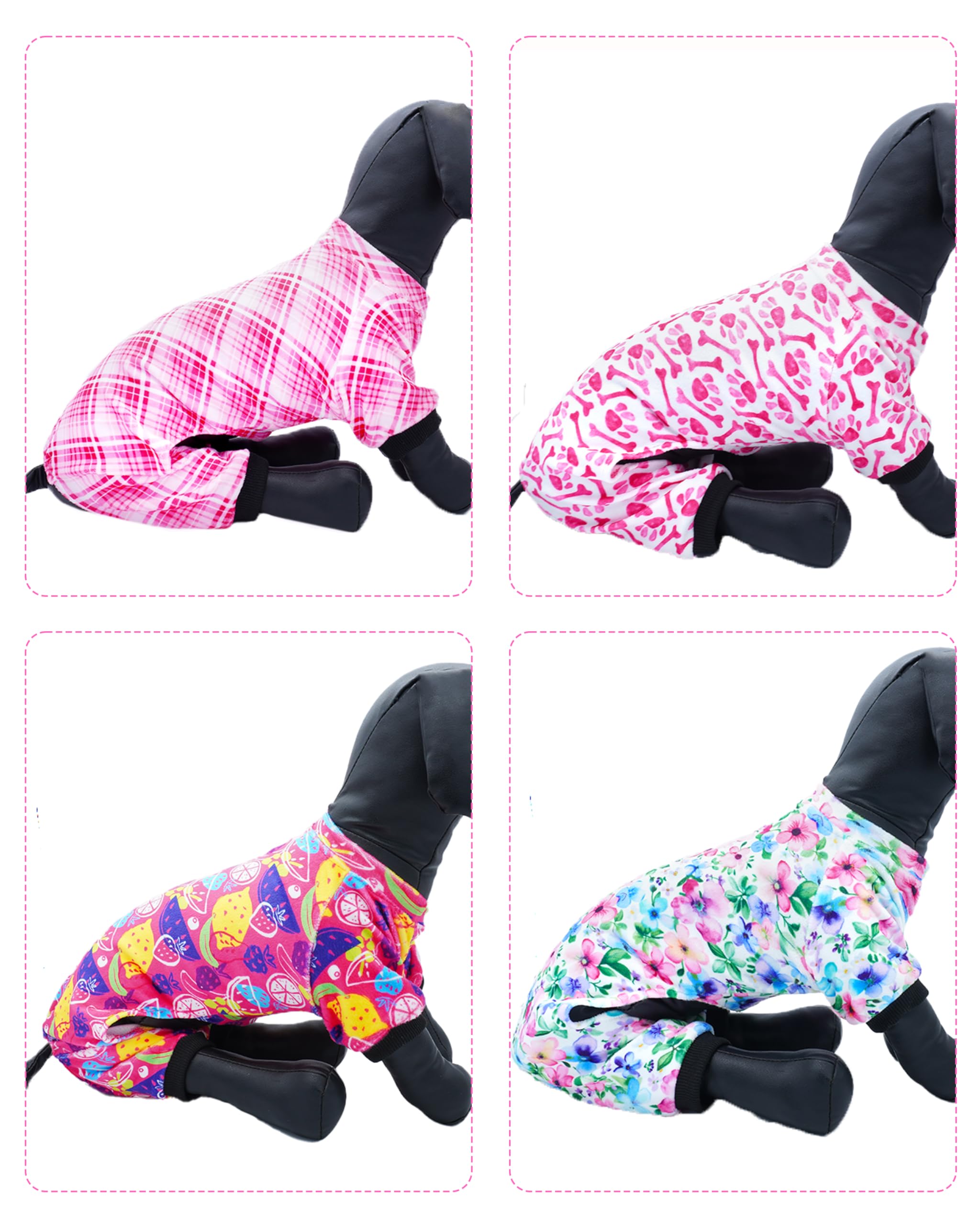 Pijama PET SHOW con diseño de entrada por la cabeza, fácil de colocar para paseos.