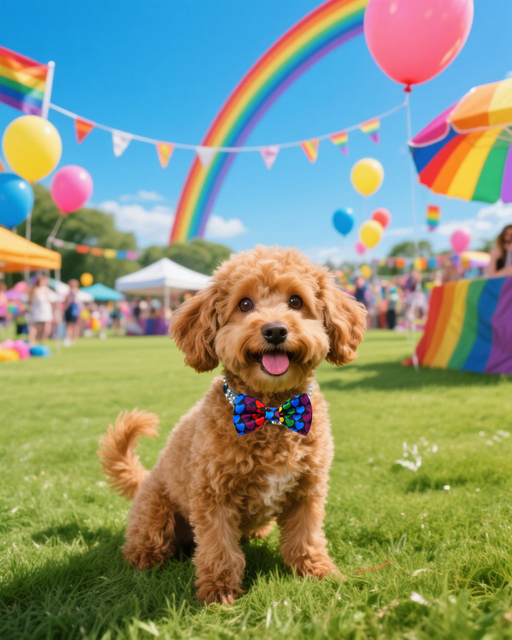 PET SHOW estilo del Orgullo LGBT para diario y fiestas.