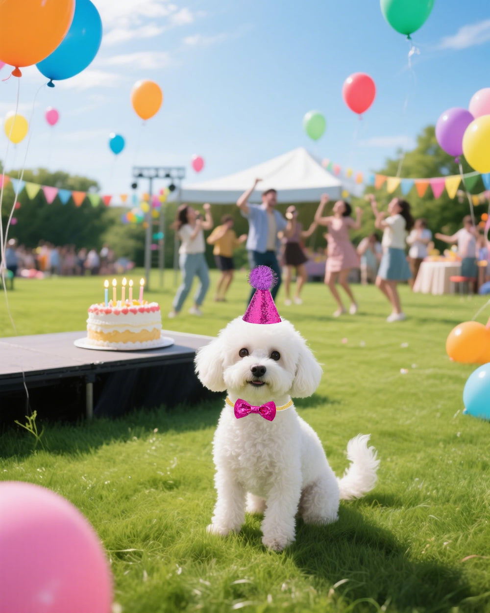 PET SHOW perfecto para sesiones de fotos de mascotas en fiestas