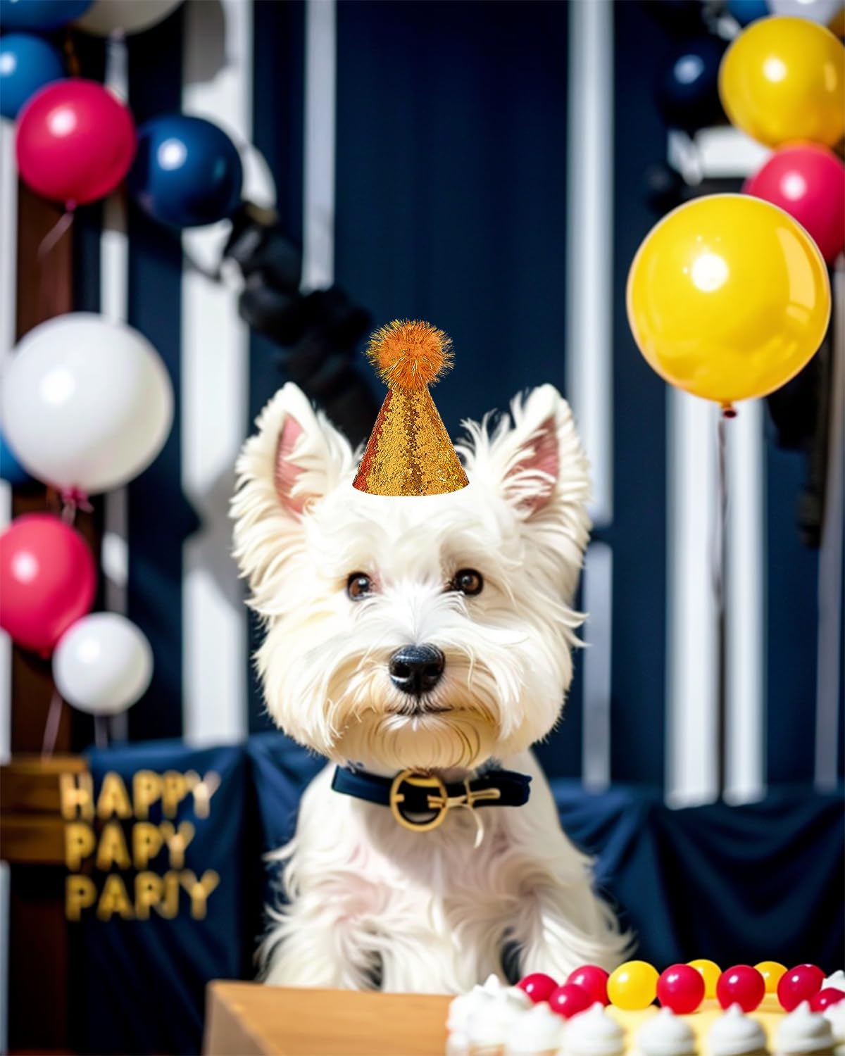 PET SHOW sombrero mini Navidad para brillo festivo en tu mascota.