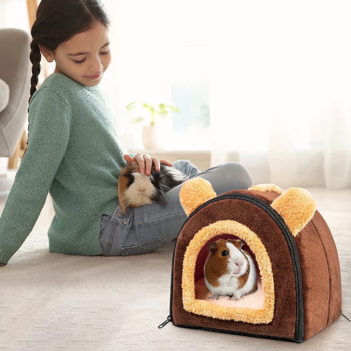 Pet Soft cama para pequeños animales, facilidad de limpieza diaria