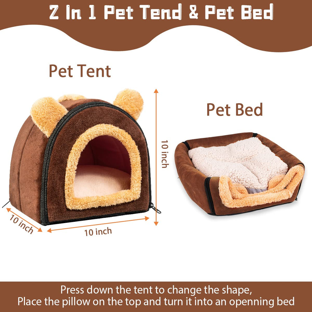Pet Soft cama-toldo para conejos, protección y confort en un solo mueble