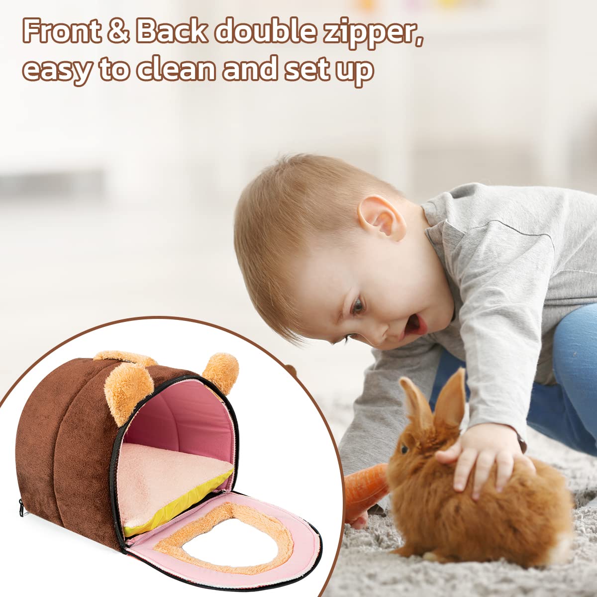 Pet Soft cojín doble de lado felpa, calor suave para días fríos