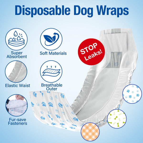 Pet Soft núcleo absorbente rápido mantiene al cachorro seco y cómodo.