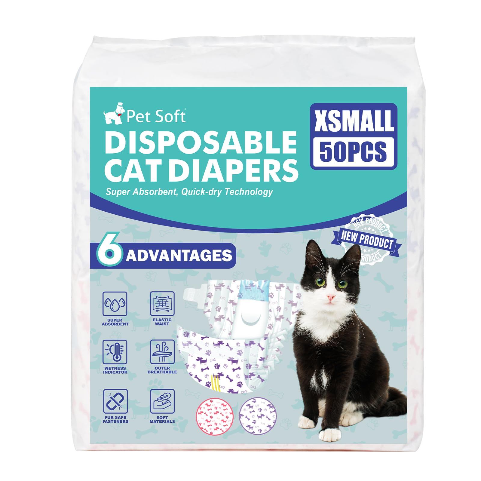 Apto para gatos machos y hembras con necesidades temporales