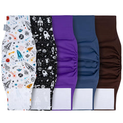 Pañales Pet Soft para perro macho talla XS con ajuste de velcro cómodo.