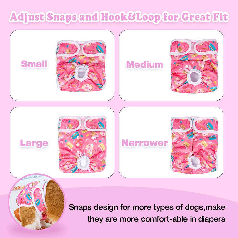 Pet Soft pañales reutilizables para uso diario de perros.