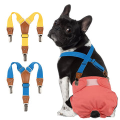 Pet Soft suspensor para perros: juego de dos piezas para ajuste seguro de pañales.