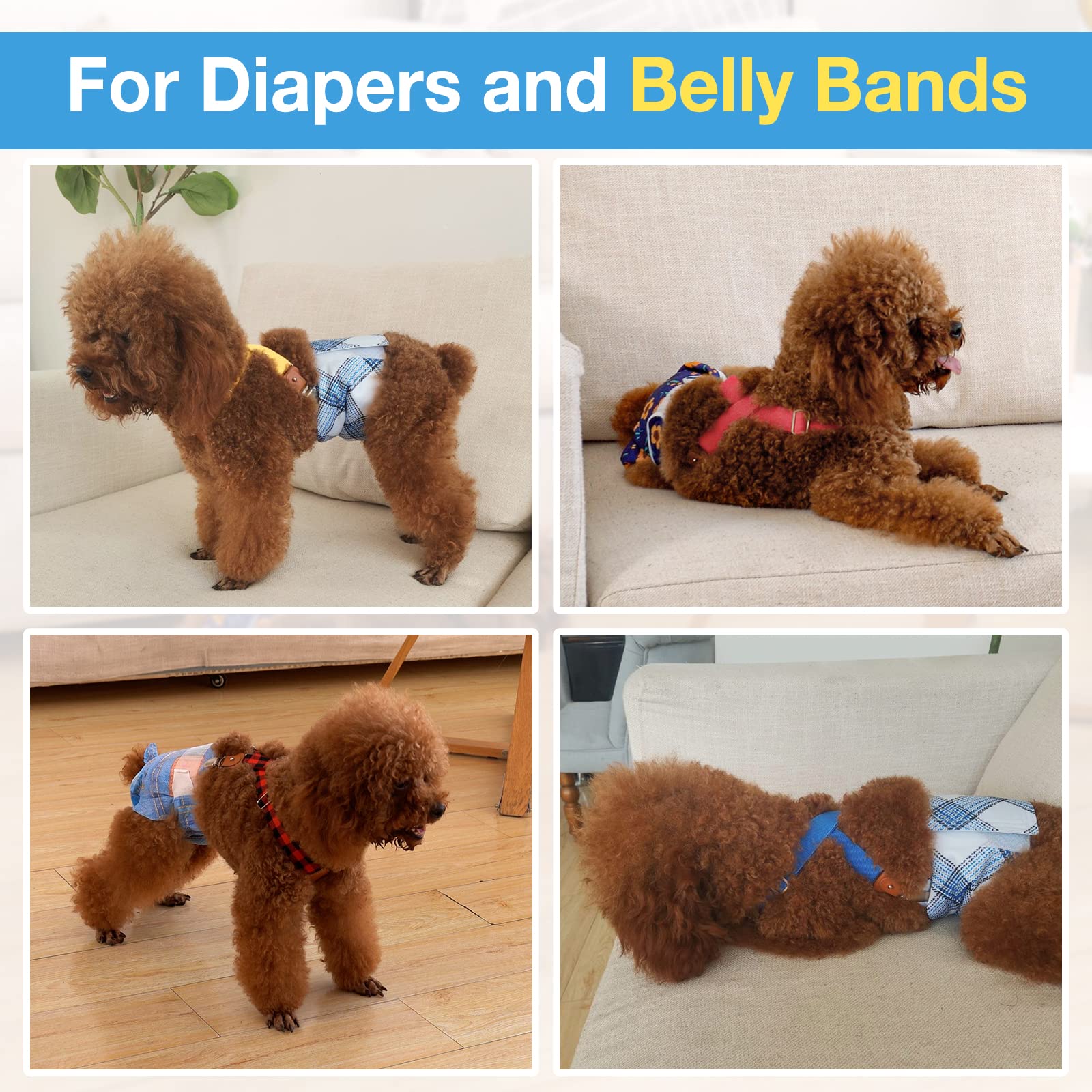 Pet Soft suspensor para ropa canina, ideal para vestir con falda o vestido.