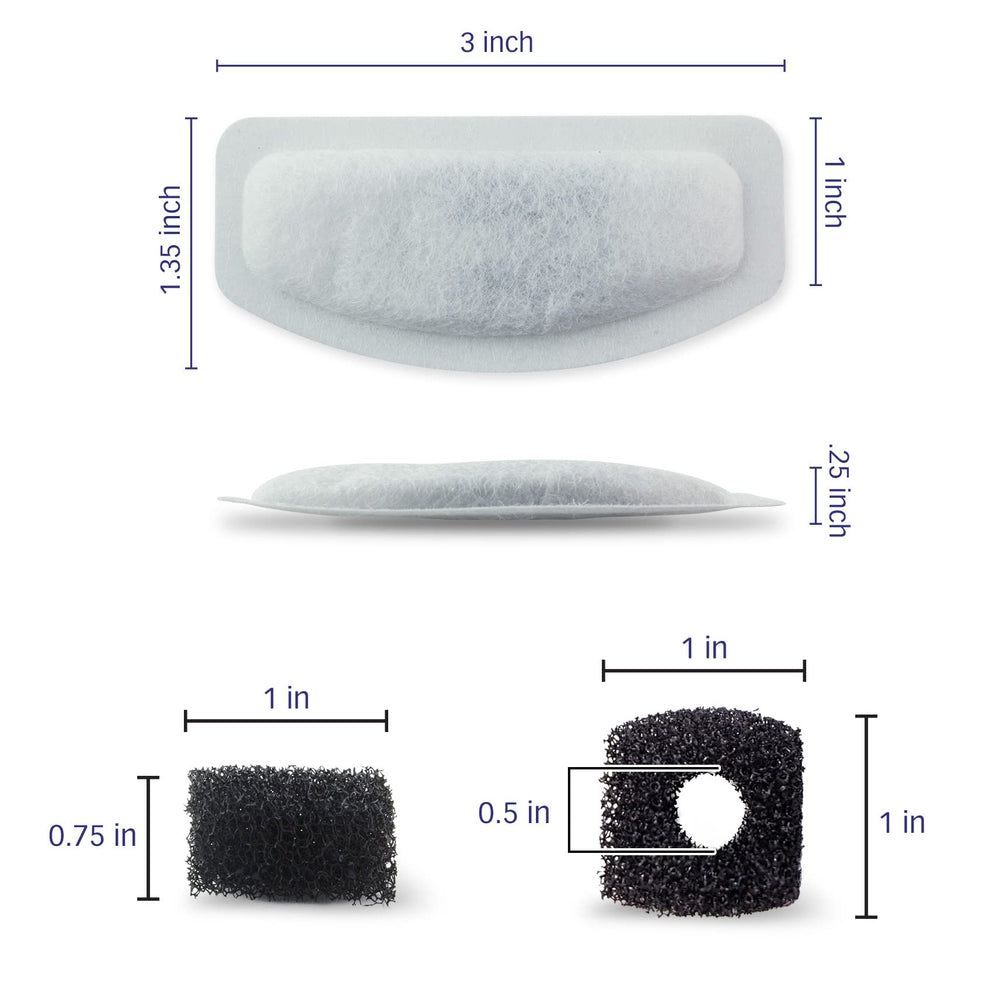 PET STANDARD filtración triple detalle, captura pelos y metales para agua fresca.
