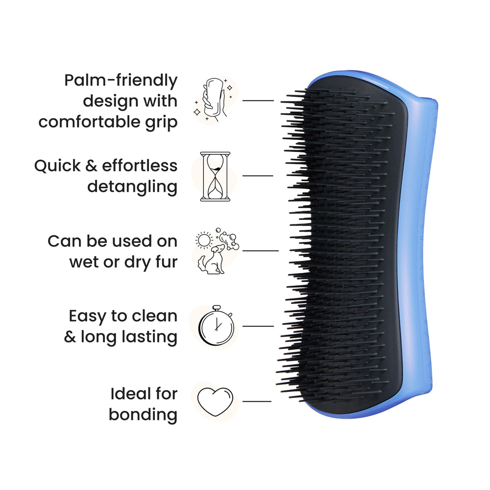Pet Teezer cepillo para baño de perro, limpia con champú.