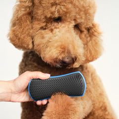 Pet Teezer cepillo ergonómico, diseño cómodo para sesiones prolongadas.