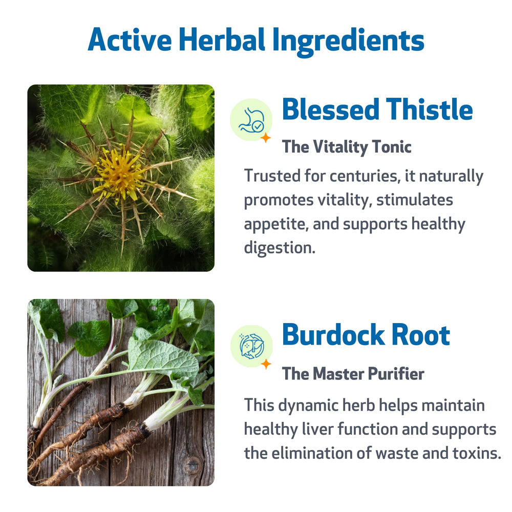 Pet Wellbeing Life Gold, hierbas naturales, foco herbal para la vitalidad.