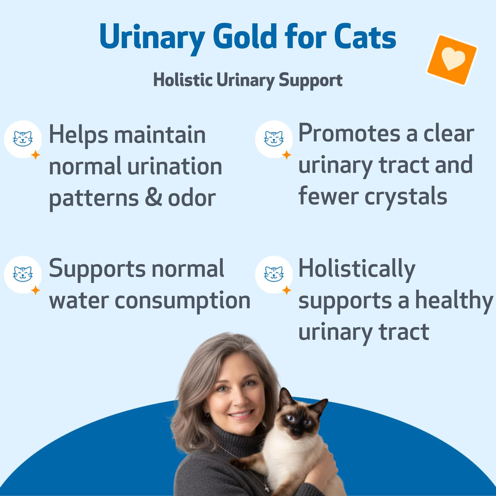 Pet Wellbeing Urinary Gold: comodidad de la vejiga en casa.