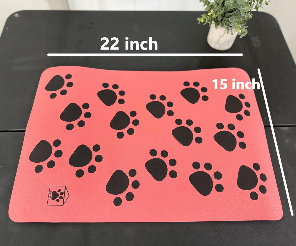 PET202 alfombra antifatiga para sesiones de peluquería canina rosa, aporta comodidad