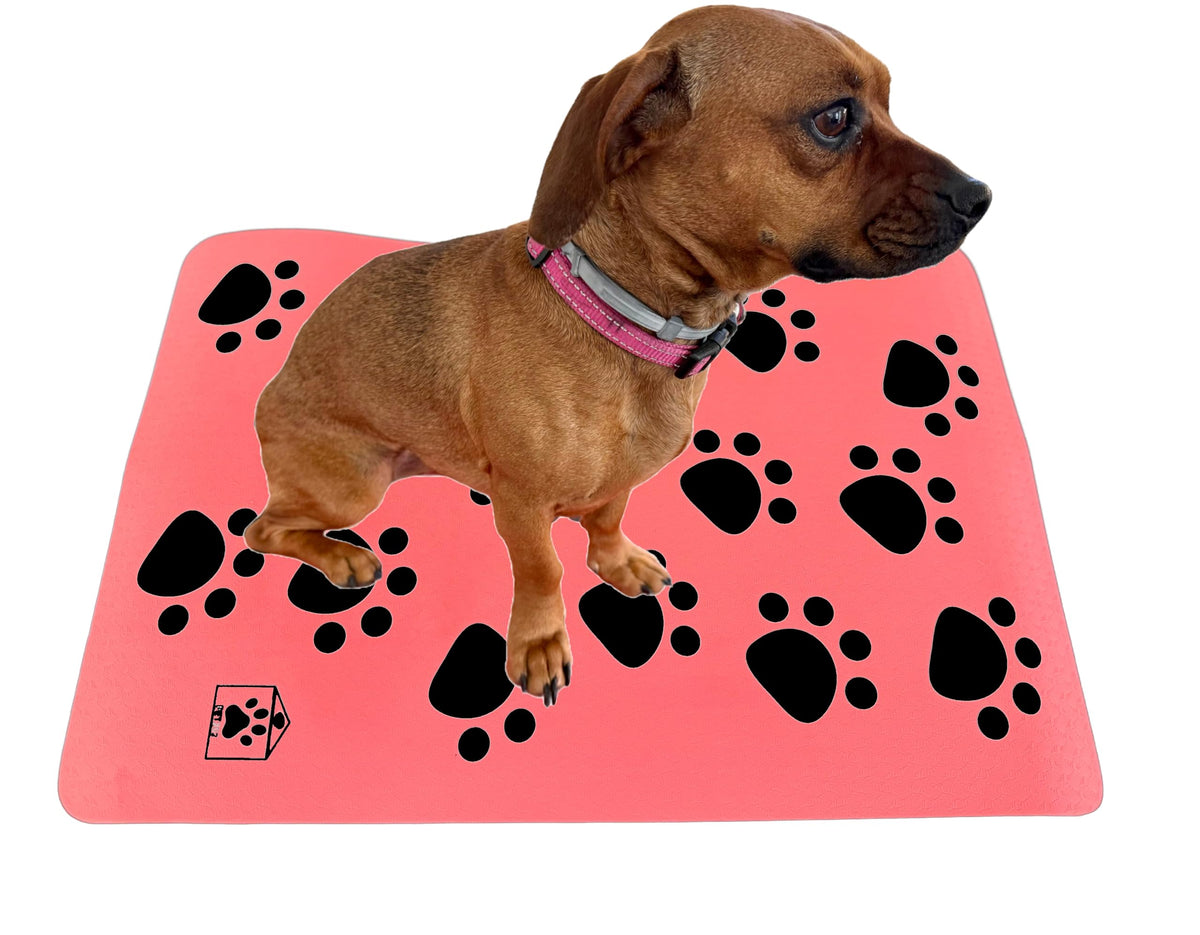 PET202 alfombra para mesa de peluquería canina rosa suave y estable para sesiones de cuidado