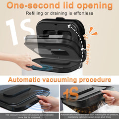 Petaboo sistema de sellado al vacío para preservar la frescura.