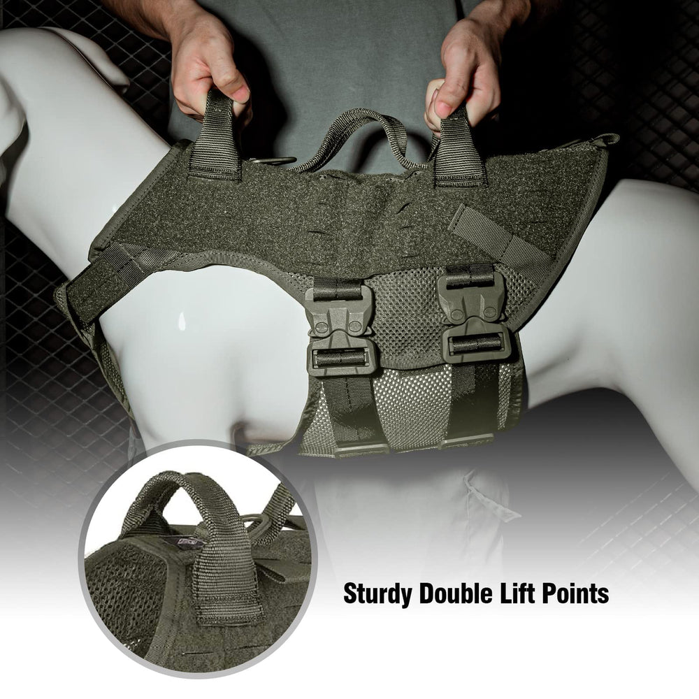 PETAC GEAR arnés con malla aireada para mayor comodidad durante entrenamientos