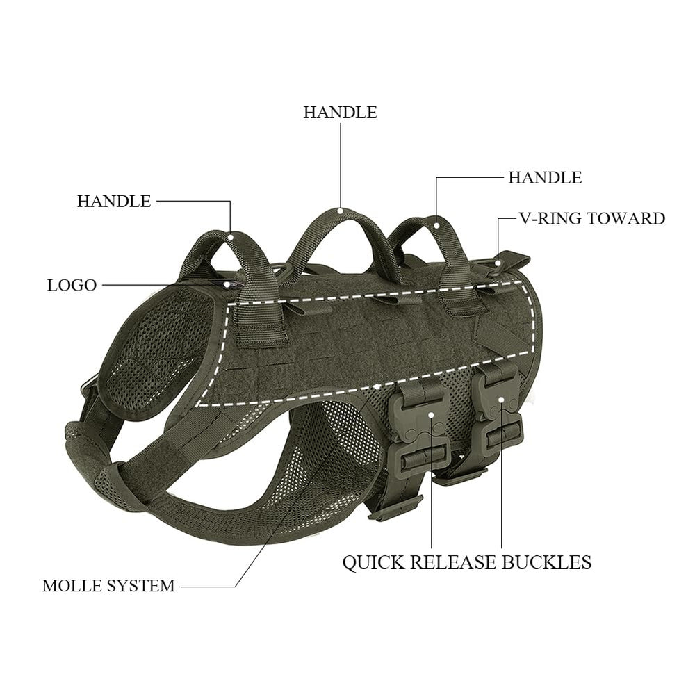 PETAC GEAR arnés versátil para paseos, caza o senderismo al aire libre