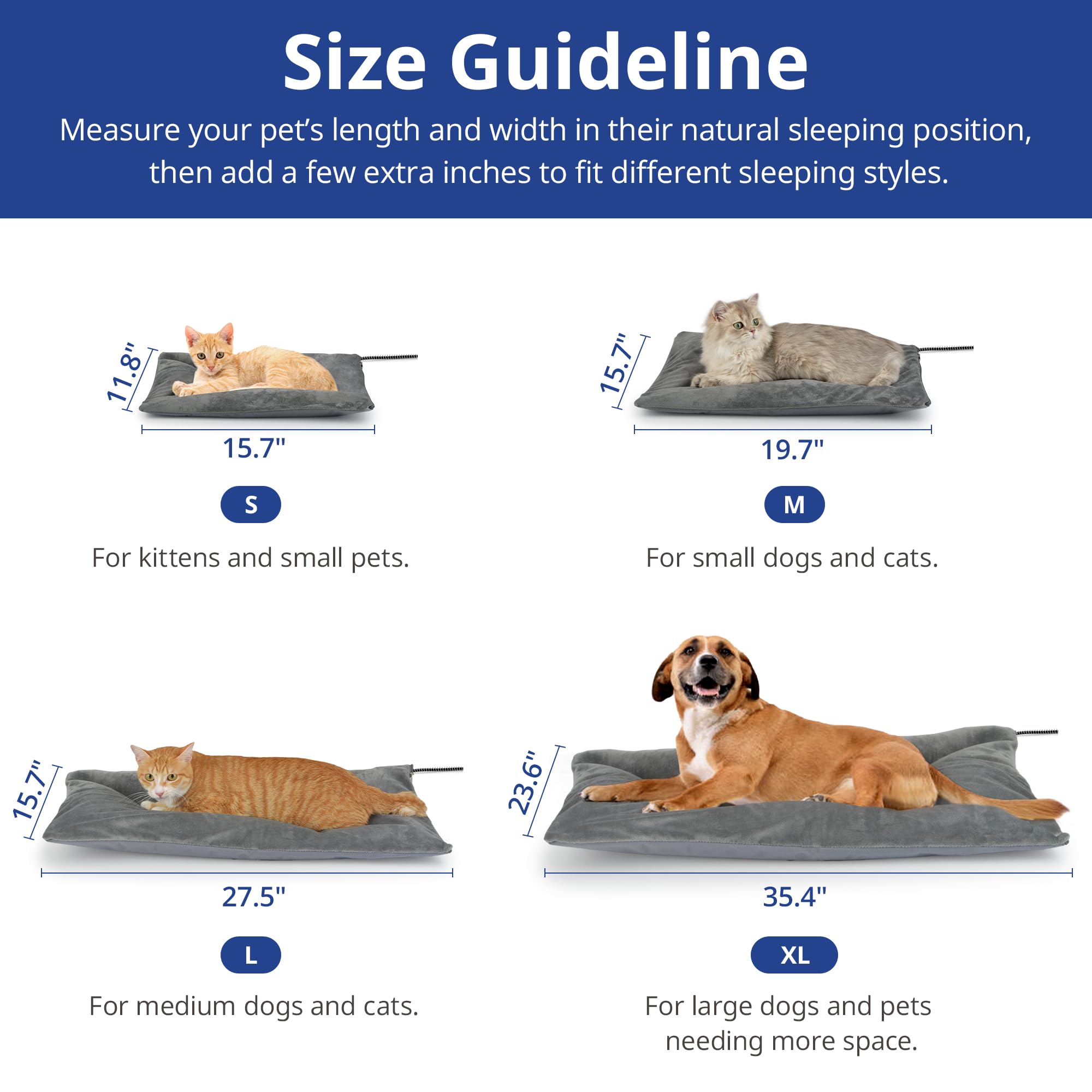 Petace cama-gato-base-resistente: base duradera para uso en exterior e interior.