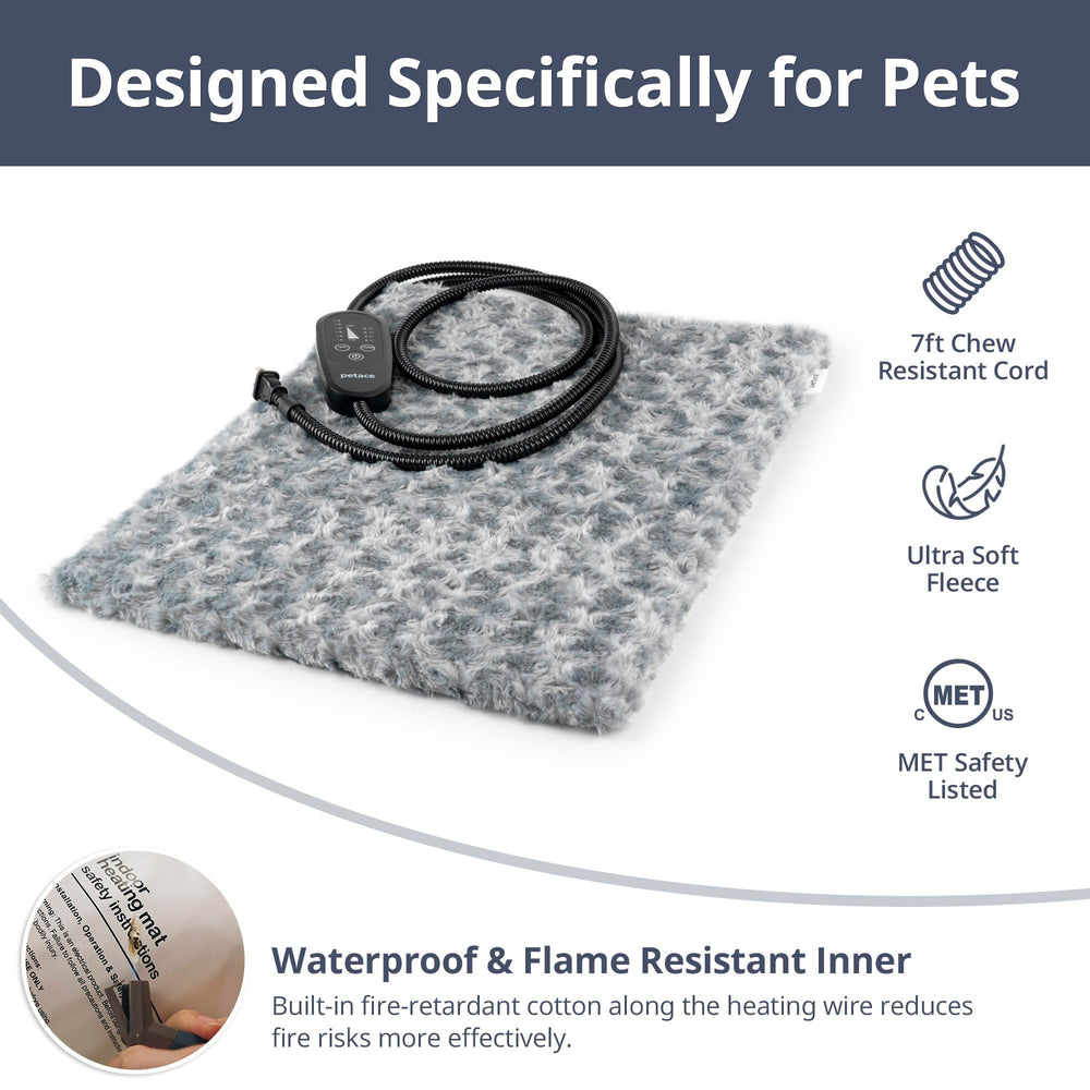Petace uso interior para mascotas, calor cómodo en casa.
