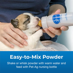 PetAg Esbilac Polvo para cachorros con digestión sensible y estabilidad.