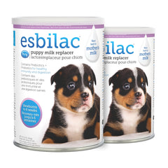 PetAg Esbilac leche para cachorros en polvo, útil cuando la madre no puede amamantar.