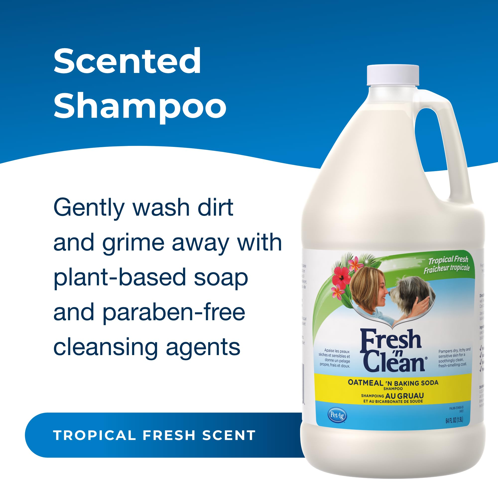 PetAg Fresh ’n Clean: espuma suave elimina la suciedad sin jabon