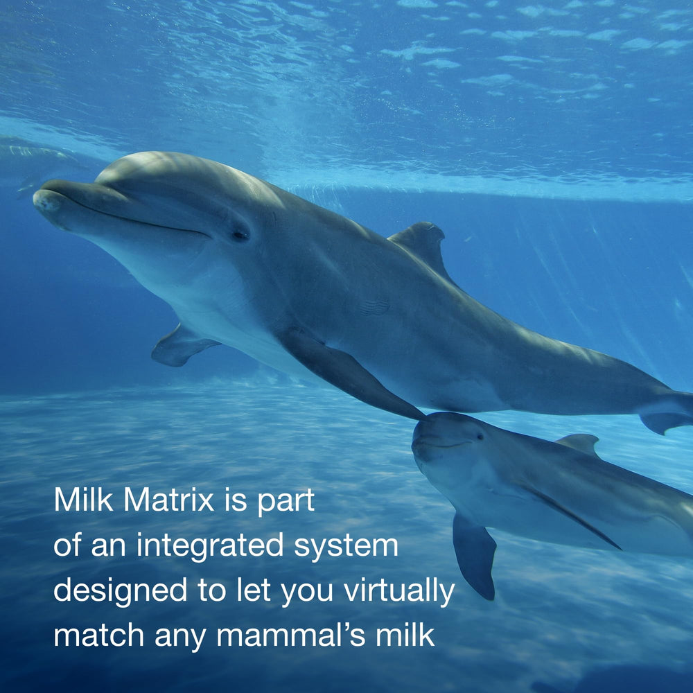PetAg Zoologic Milk Matrix 33/40 disolución-agua, disuelve fácilmente para una preparación rápida.