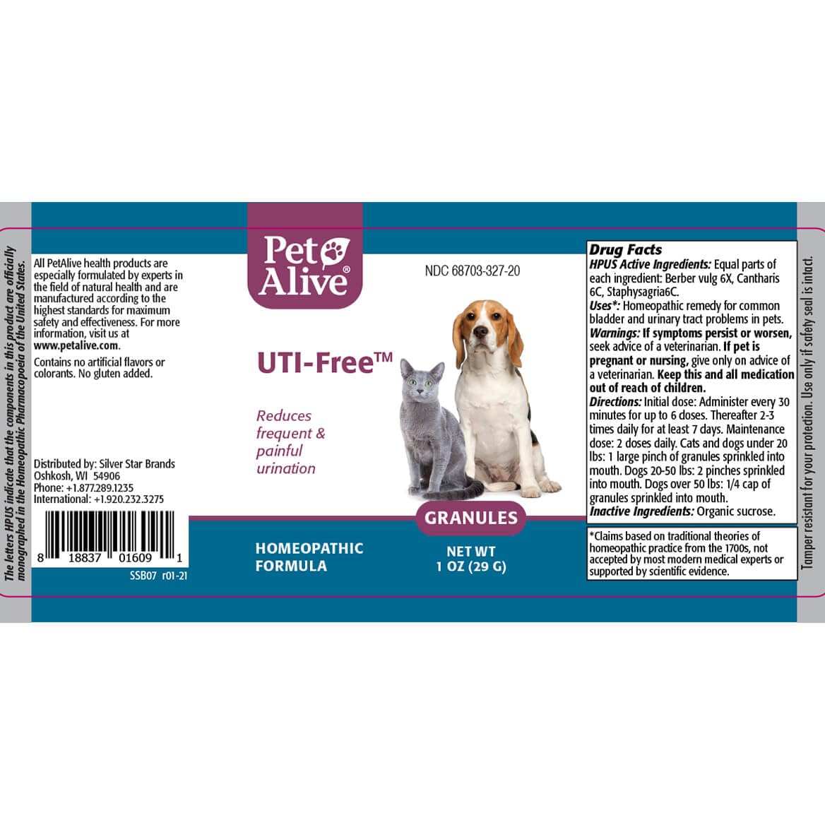 Presentación portátil de PetAlive UTI para viajar y guardarlo.