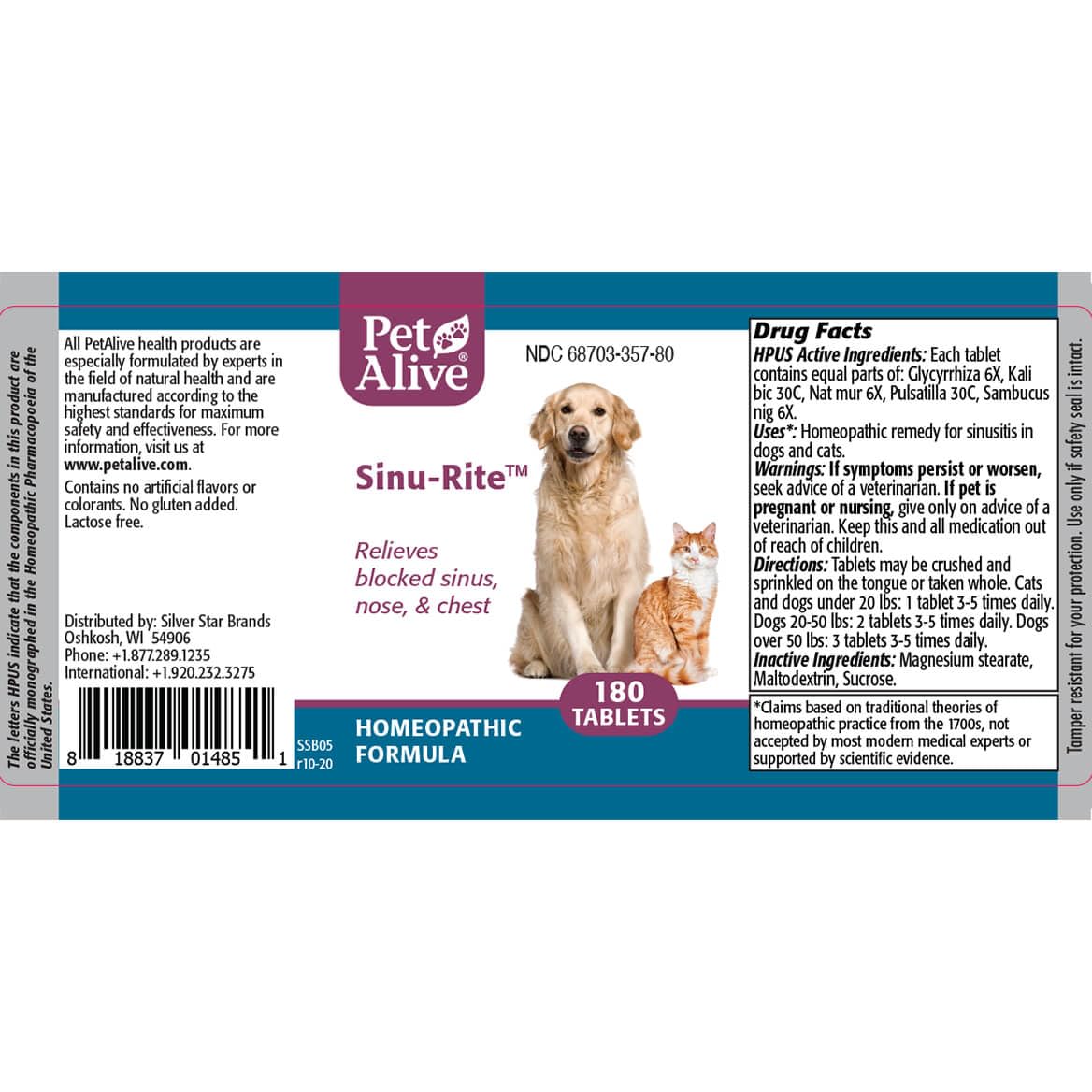 PetAlive Silver-Star Brand, respaldo de calidad