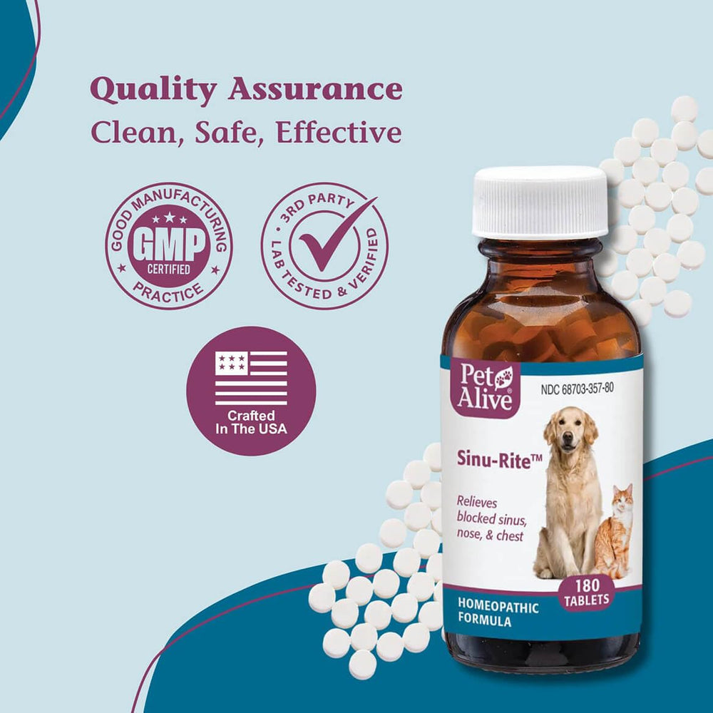 Uso en comida de mascotas con PetAlive Sinu-Rite, práctica diaria