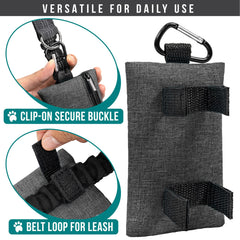 PetAmi bolsillo con cremallera para llaves y accesorios pequeños.