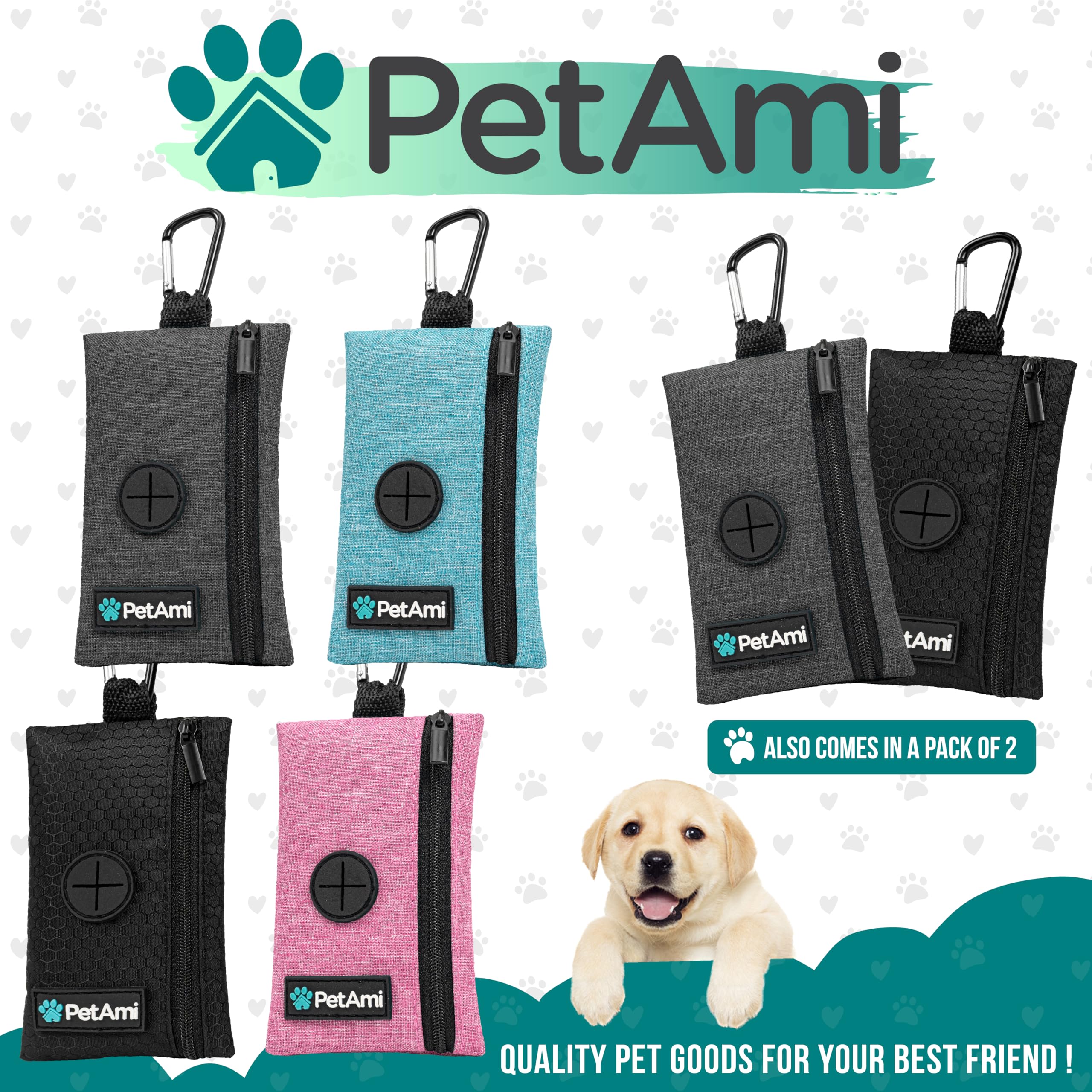 PetAmi bolso para premios, ideal para entrenamiento.