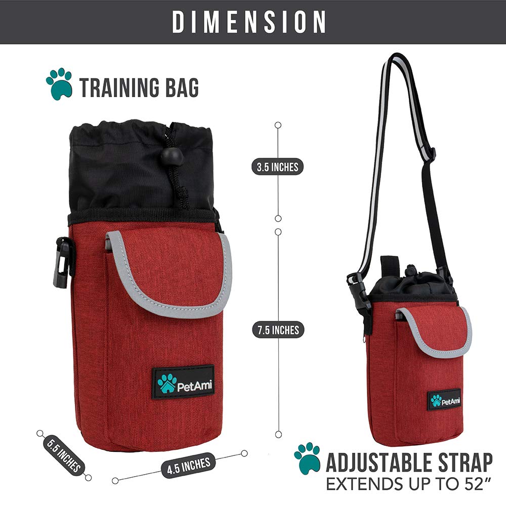 PetAmi diseño rojo moderno para entrenamiento y paseos