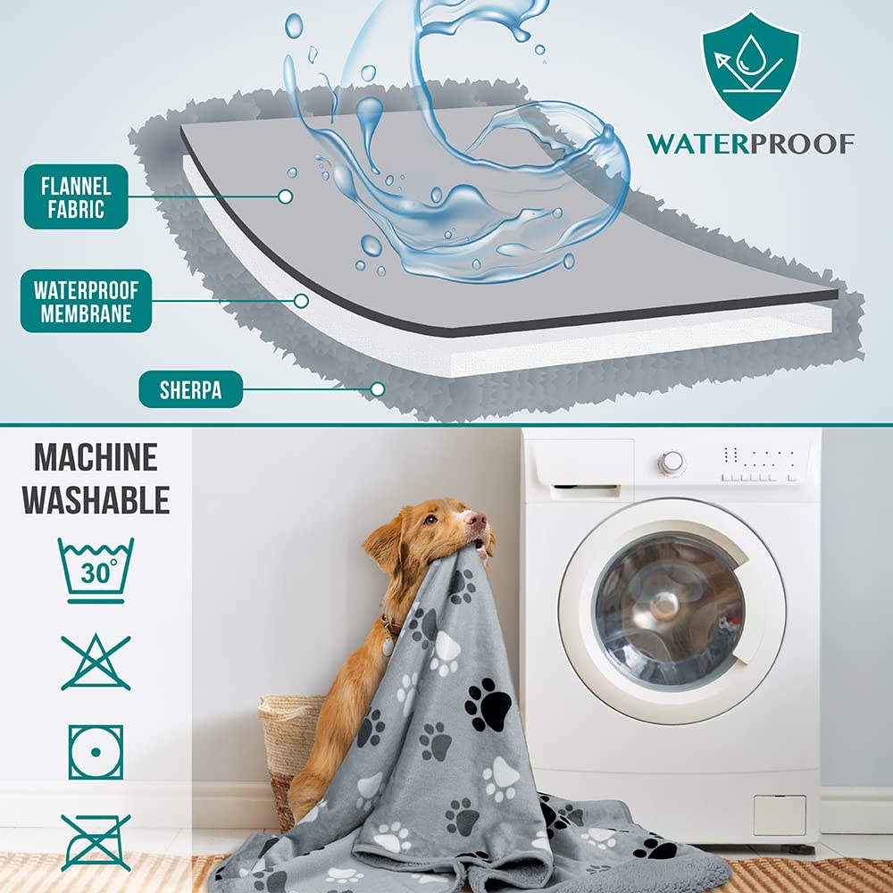 Manta lavable a máquina PetAmi facilita la limpieza rápida.