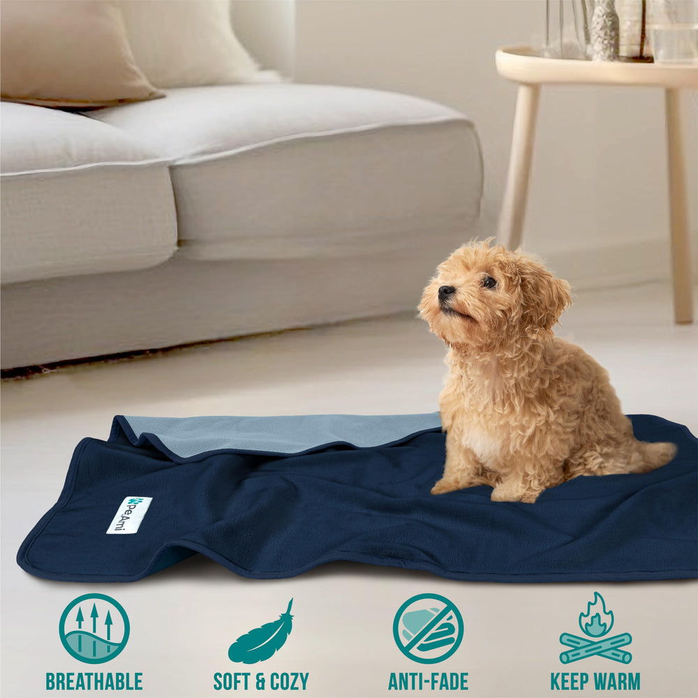 PetAmi manta-para-mascotas-pequenas-medianas compatible con varios tamaños.