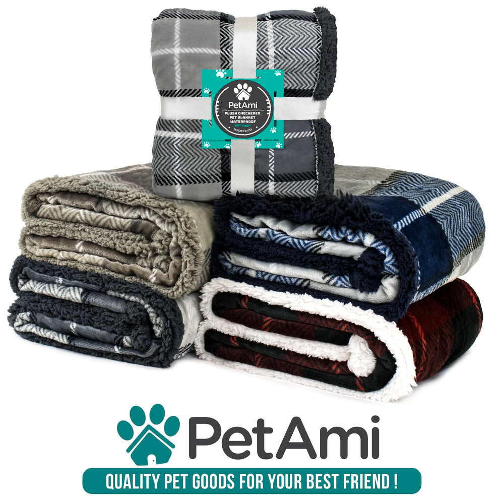 PetAmi manta 80x60 para perros medianos a XL, uso versátil