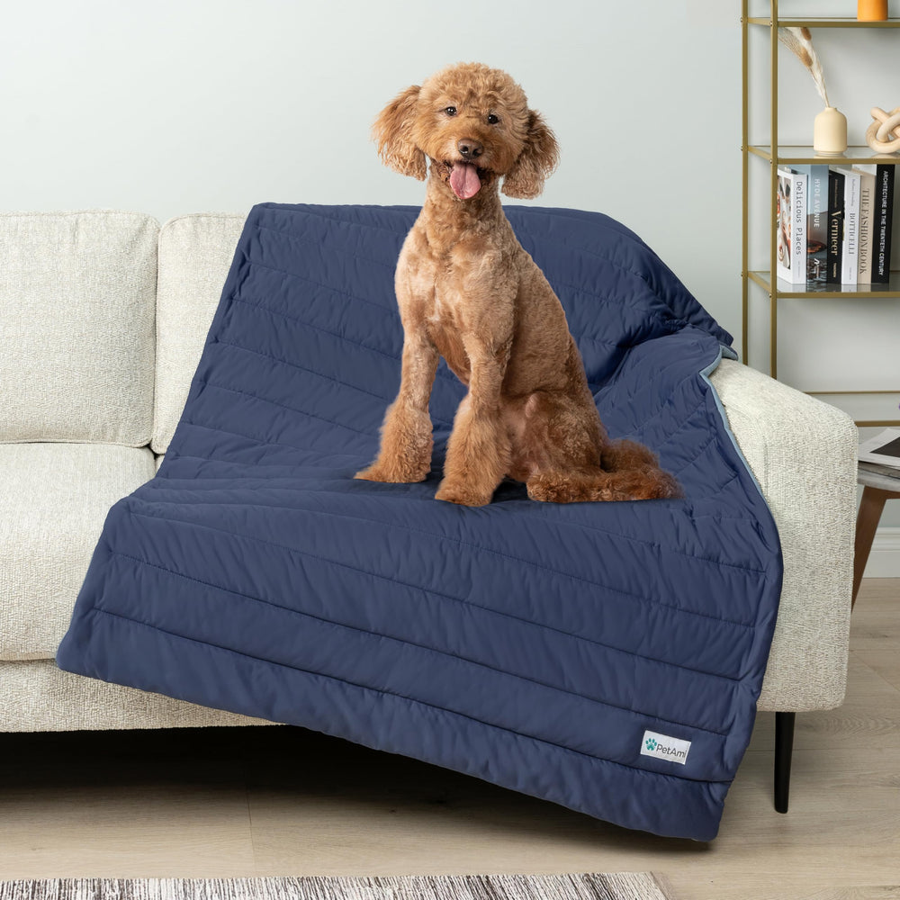 PetAmi Manta para sillón, protección y descanso de mascota
