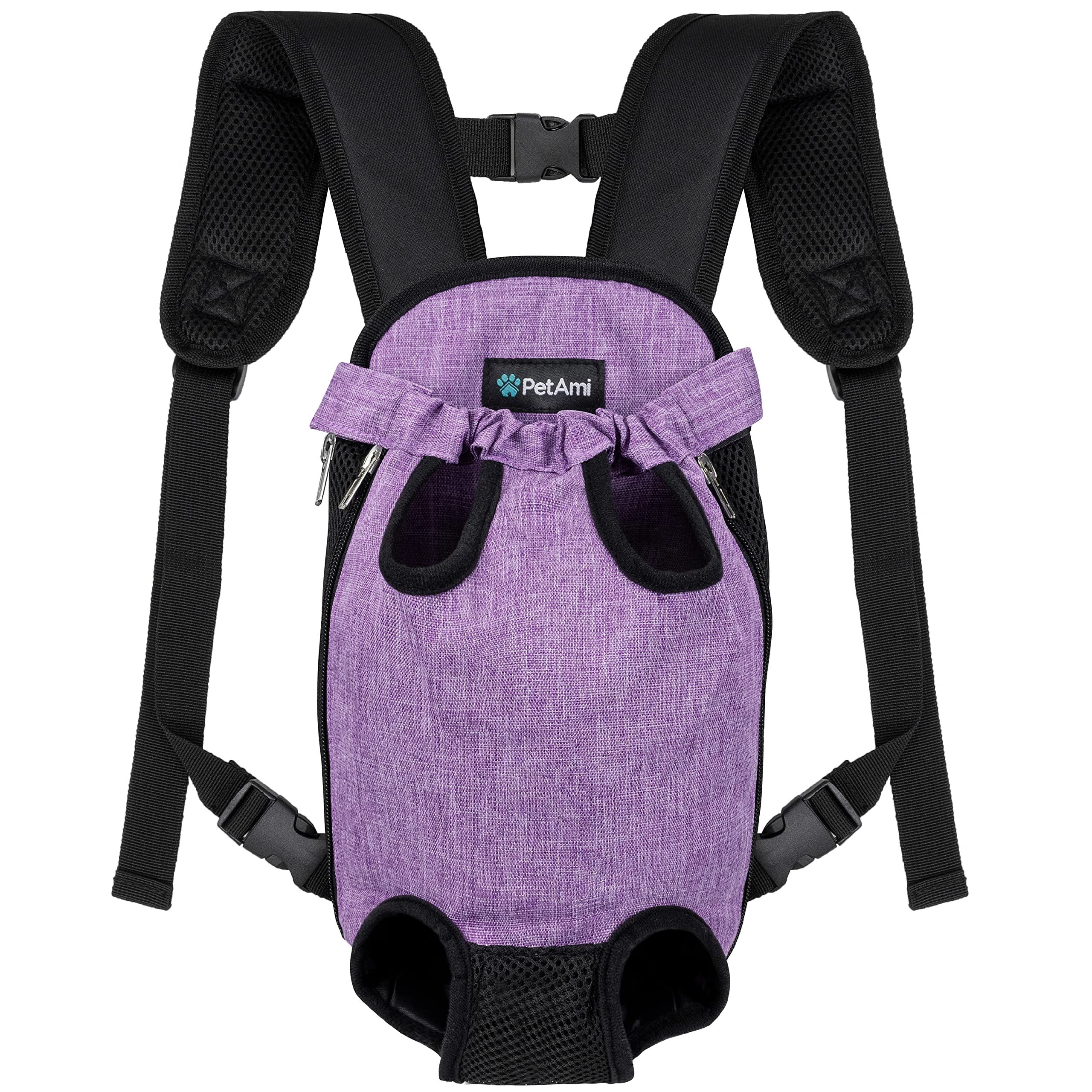 PetAmi Mochila Portabebés: ajuste cómodo para salidas prolongadas.